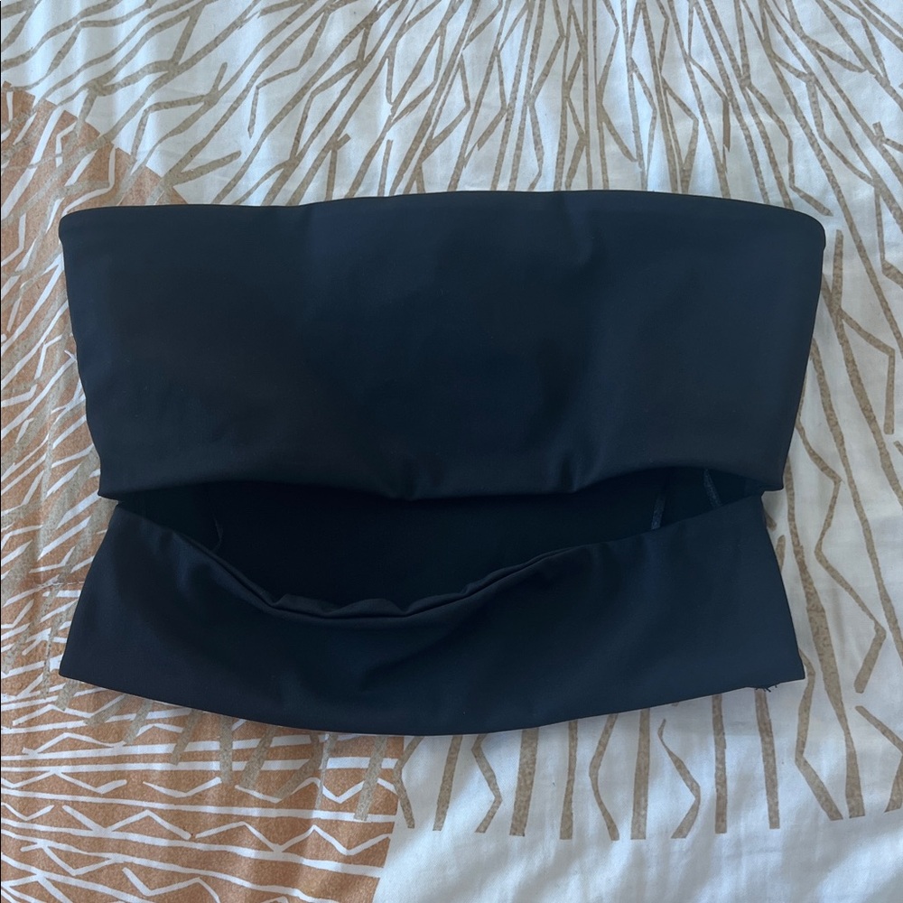 Edikted Black Strapless Top
